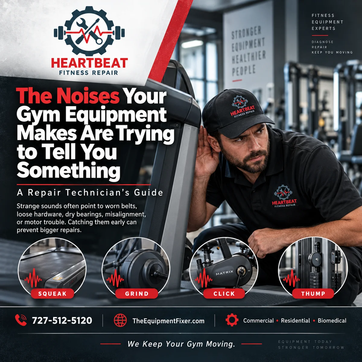 The Noises Your Gym Equipment…