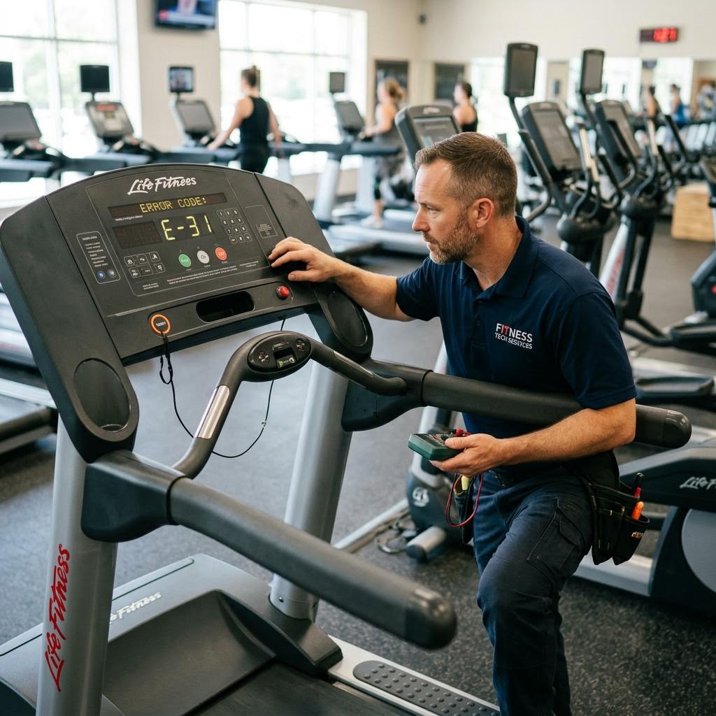 Life Fitness Treadmill Error…