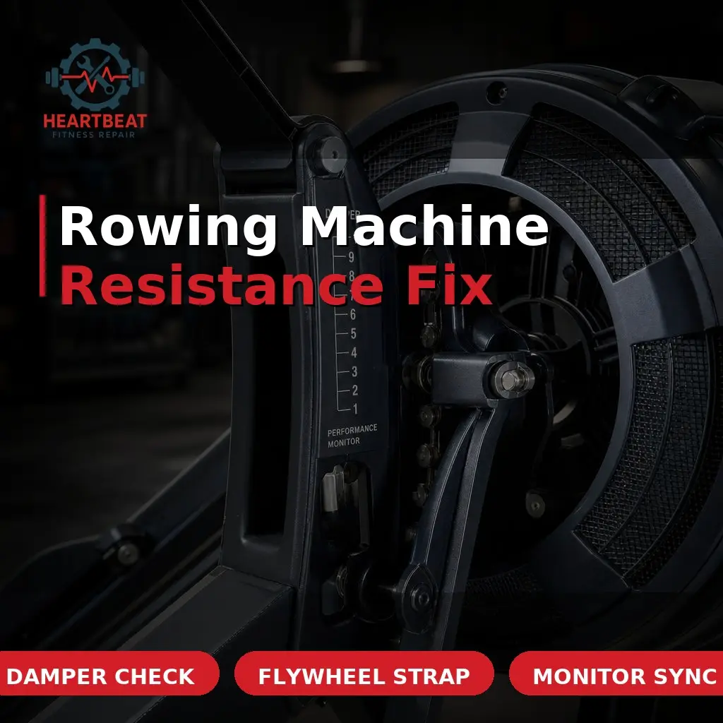 Rowing Machine Resistance Not Working? Causes and Fixes