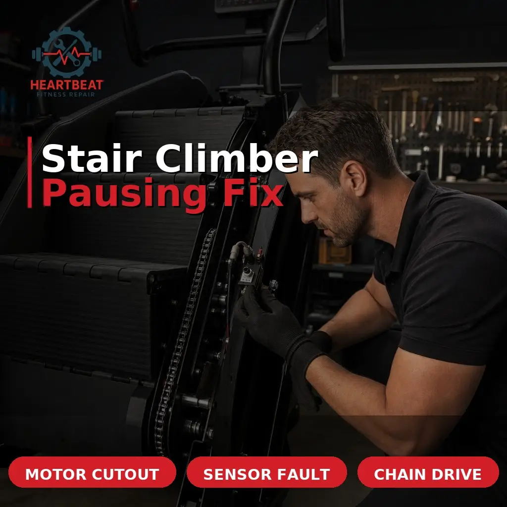 Stair Climber Pausing Mid-Workout? Here's What's Causing It