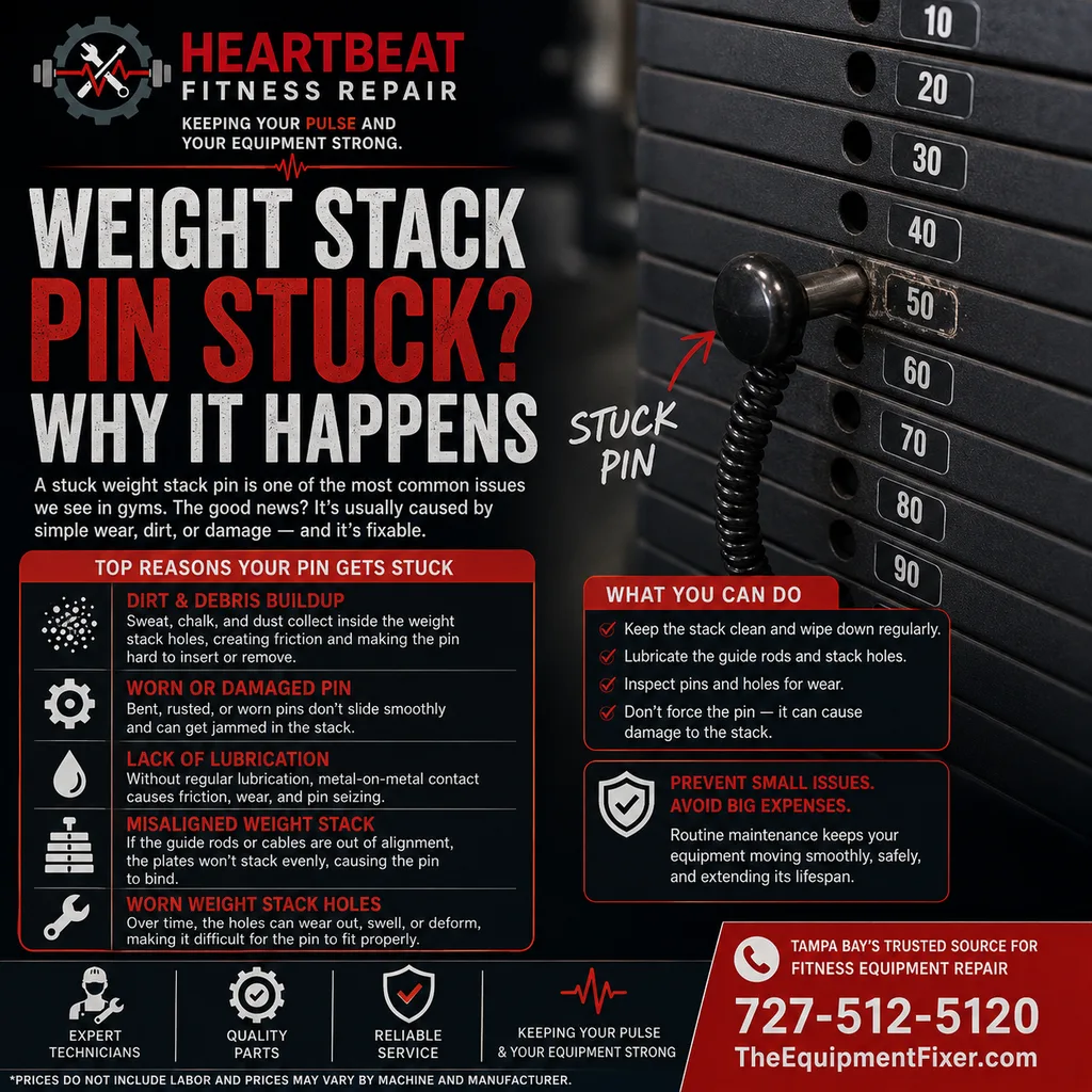 Weight Stack Pin Stuck? Why It Happens
