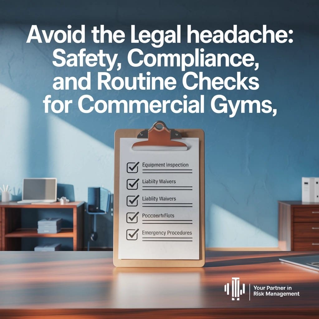 Avoid the Legal Headache: Safety, Compliance, and Routine Checks for Commercial Gyms