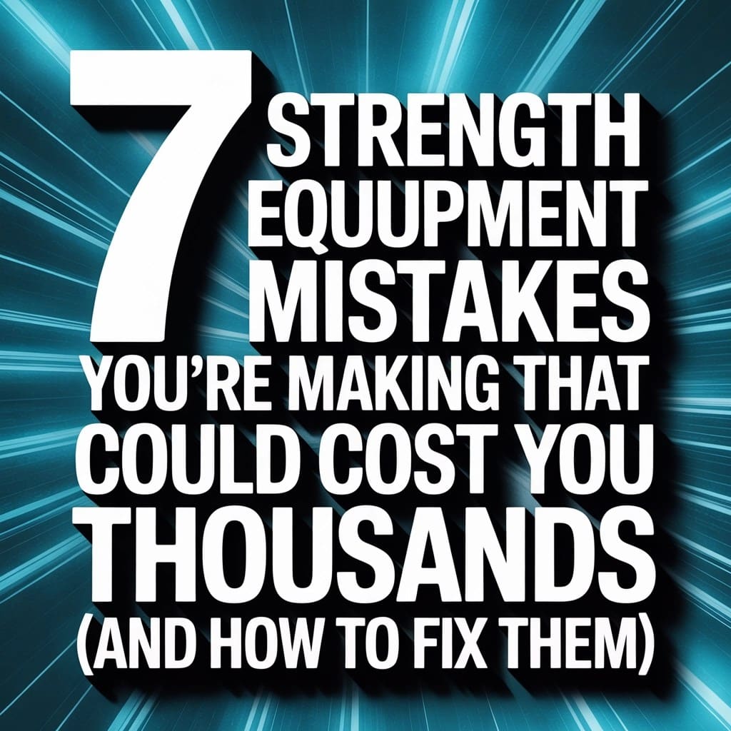 7 Strength Equipment Mistakes You’re Making That Could Cost You Thousands (And How to Fix Them)