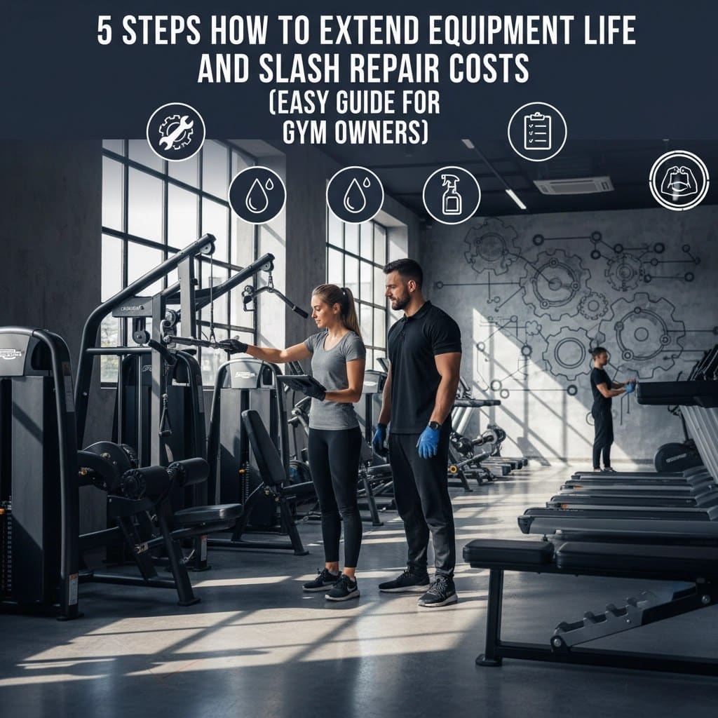 5 Steps How to Extend Equipment Life and Slash Repair Costs (Easy Guide for Gym Owners)