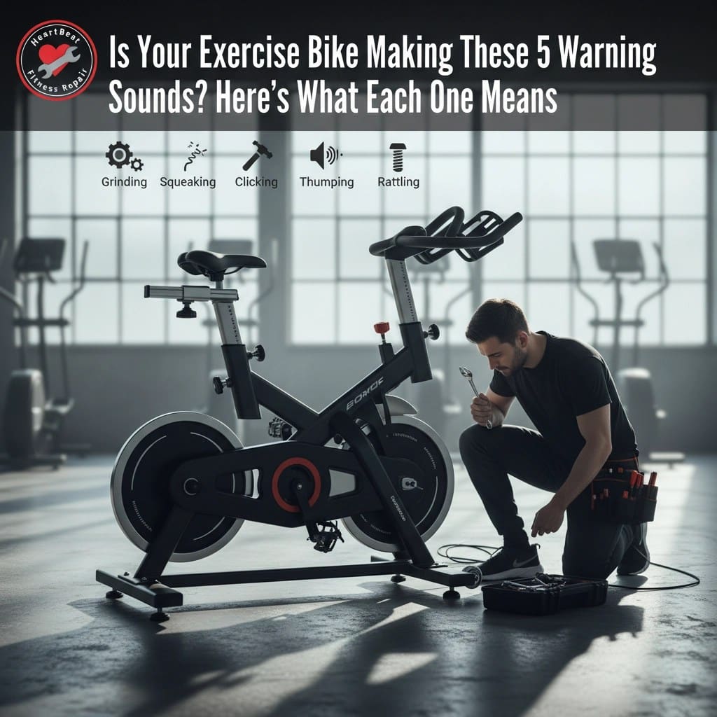 Is Your Exercise Bike Making These 5 Warning Sounds? Here’s What Each One Means