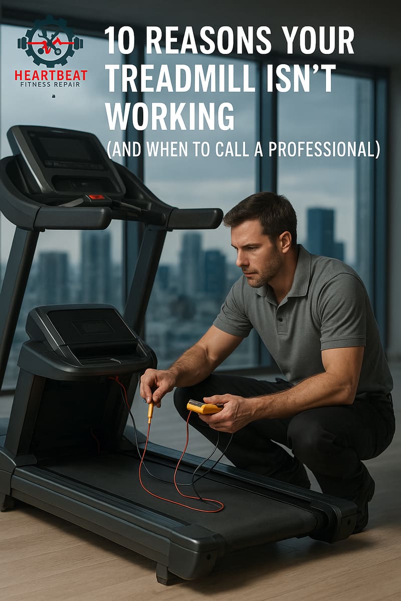 10 Reasons Your Treadmill Isn’t Working (And When to Call a Professional)