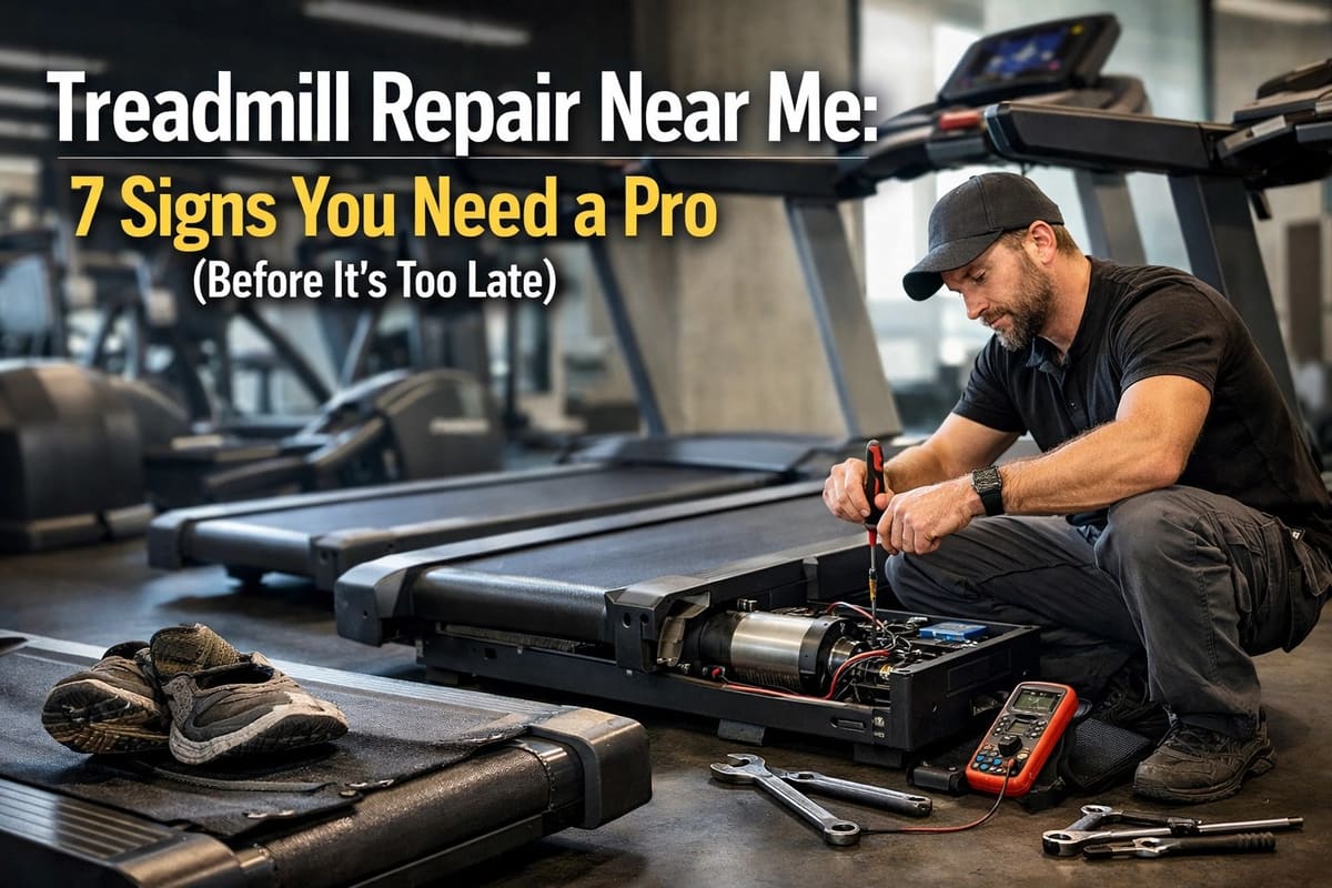 Treadmill Repair Near Me: 7 Signs You Need a Pro (Before It’s Too Late)