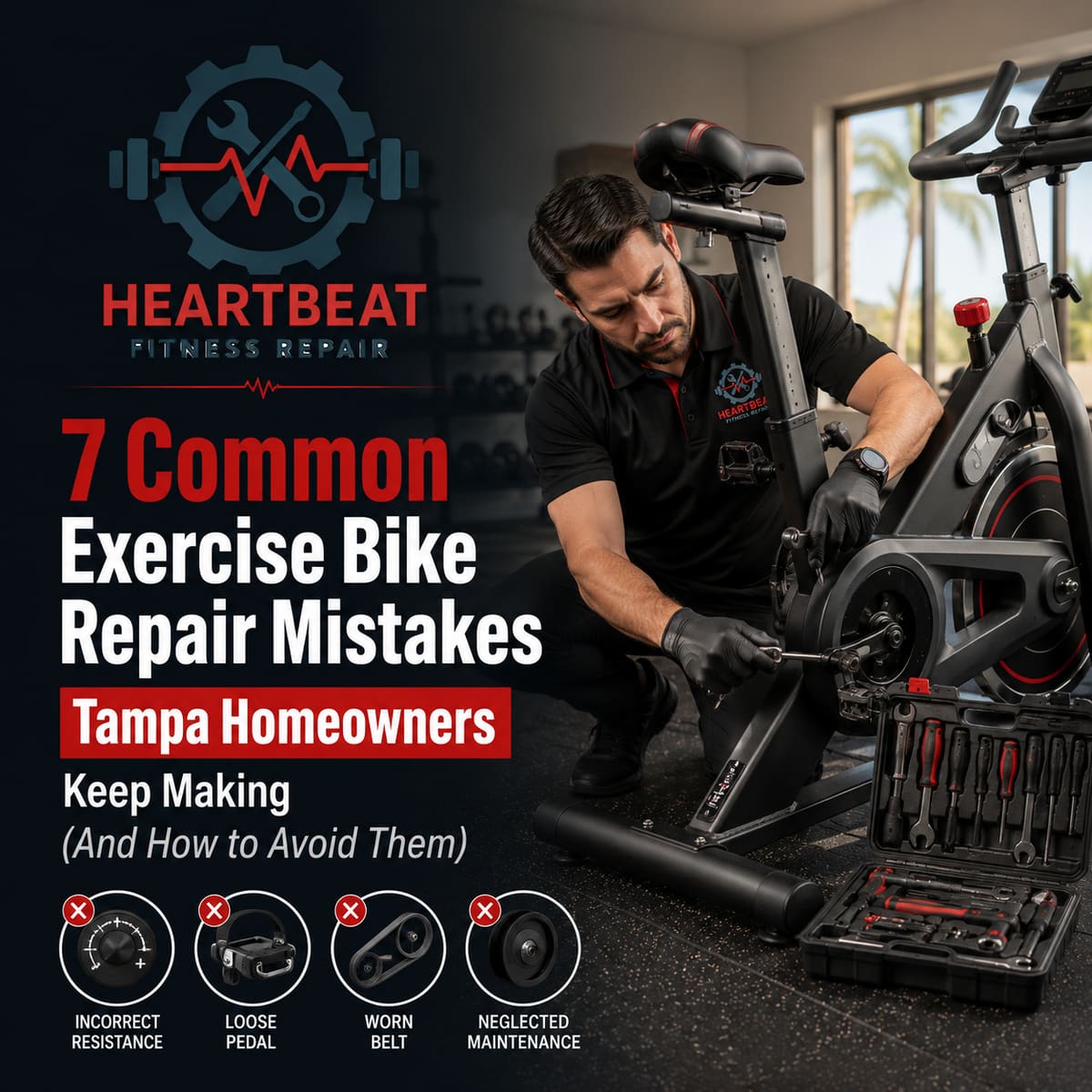 7 Common Exercise Bike Repair Mistakes Tampa Homeowners Keep Making (And How to Avoid Them)