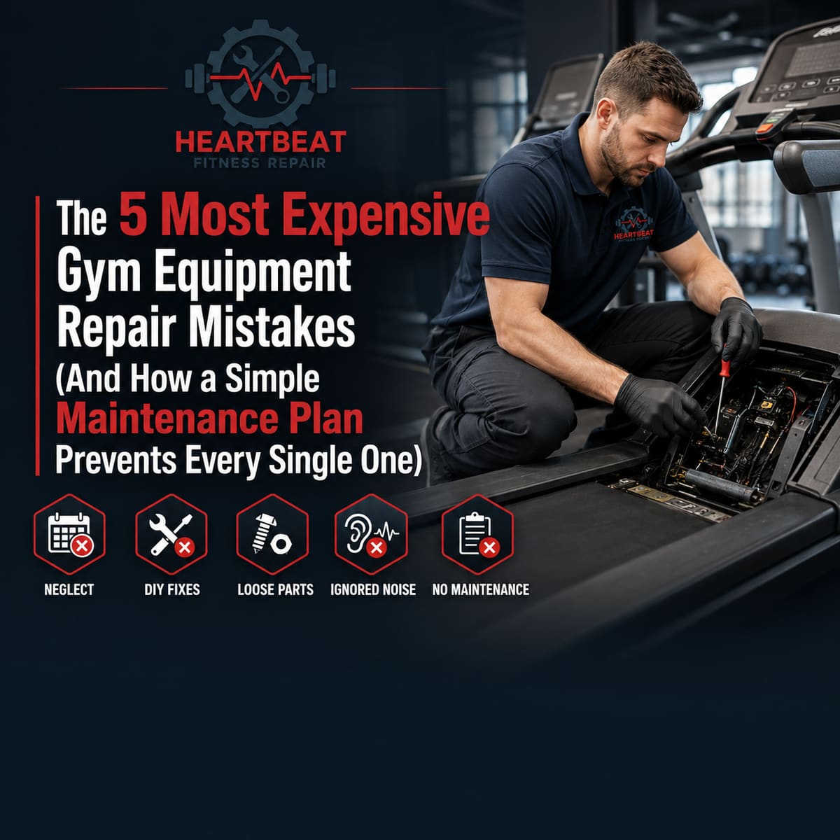 The 5 Most Expensive Gym Equipment Repair Mistakes(And How a Simple Maintenance Plan Prevents Every One)